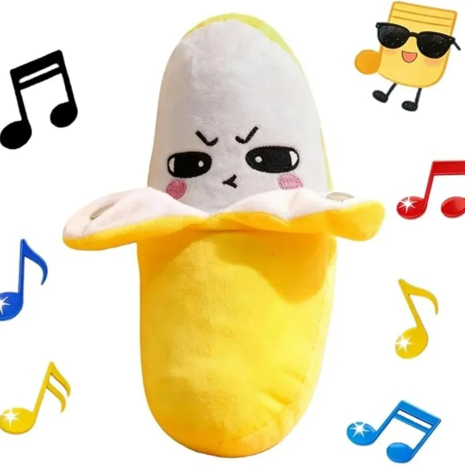 Interactive Banana Rhythm Plush Toy