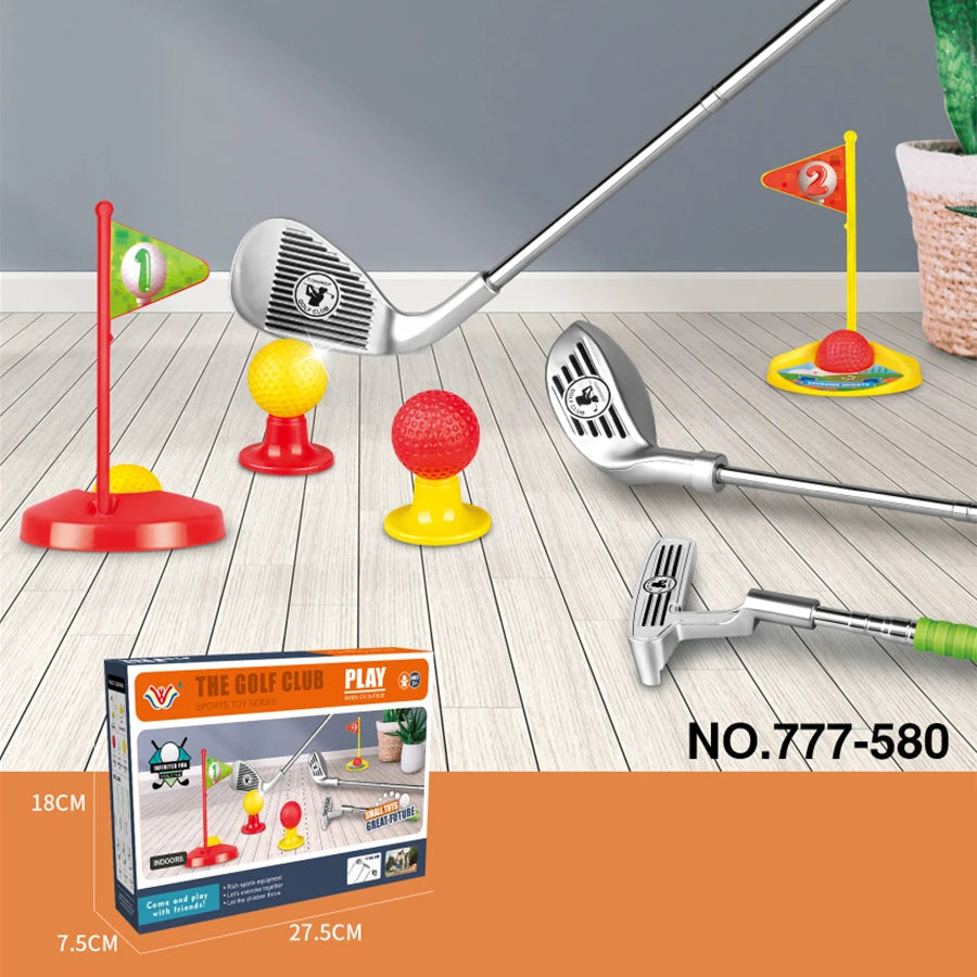 Kids Retractable Golf Club Set – Indoor & Outdoor Play