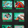 Electric Gatling Blaster Toy Gun with Suction Cup Darts