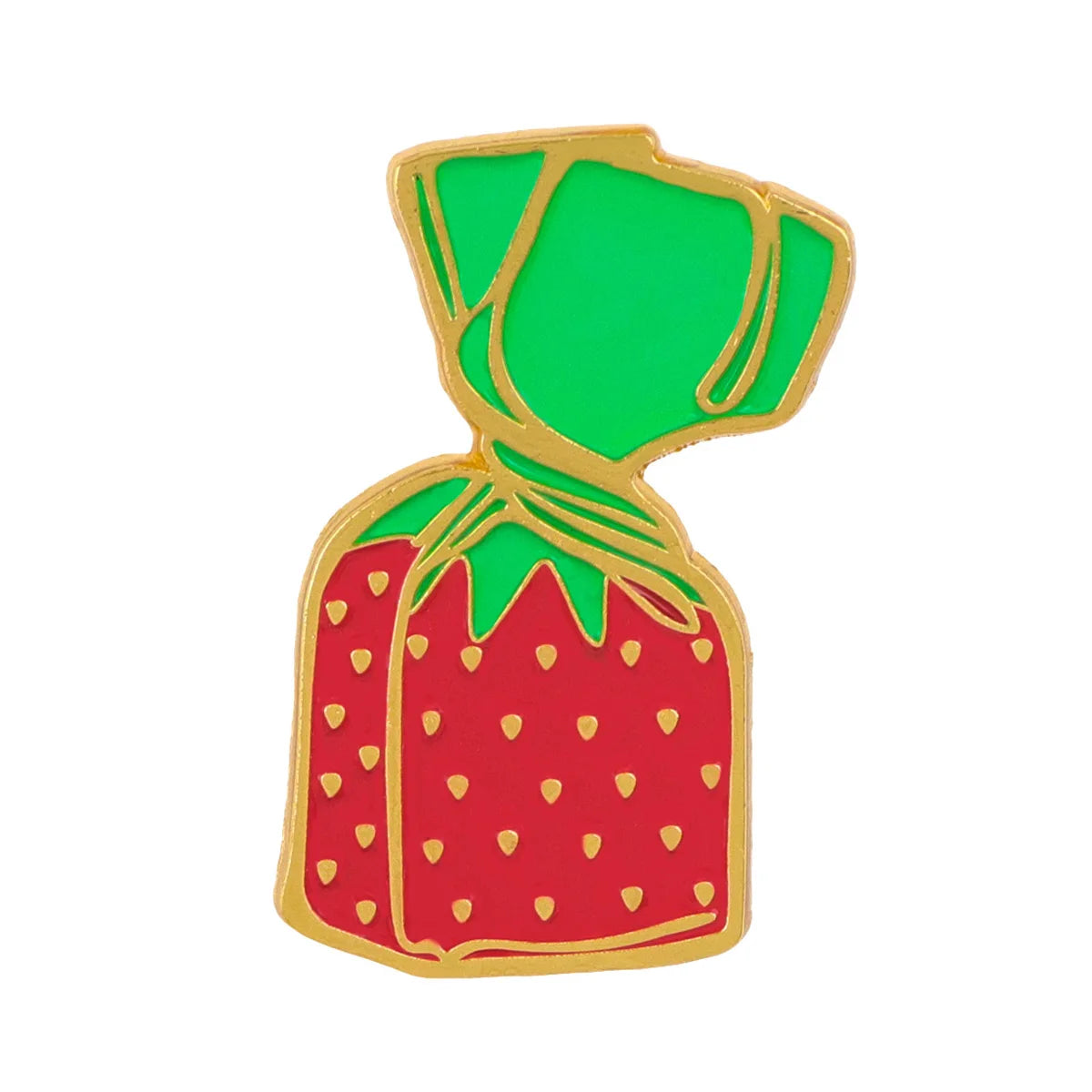 Strawberry Enamel Pin Brooch for Bags and Jackets