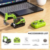 Miniature RC Forklift with Trailer and Bluetooth App Control