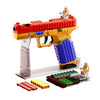 DIY Building Block Toy Gun with Soft Bullets