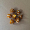 Colorful Pearl Polyhedral Dice Set for Tabletop RPGs