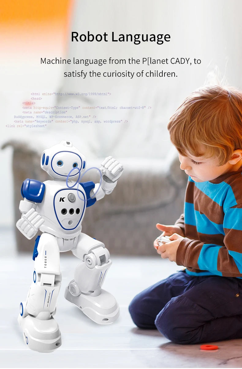 Interactive Dancing Robot with Remote Control and Gesture Sensing