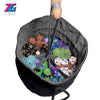Velvet Dice Storage Bag with Interior Pockets