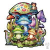 Wooden Frog Puzzle for Kids and Adults