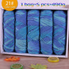 Multicolor Gradient Dyed Acrylic Yarn for Knitting & Crochet