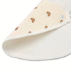 Baby Cotton Gauze Bibs with Waterproof Backing (2-Pack)