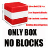 Magnetic Building Blocks Storage Bucket with Display Lid