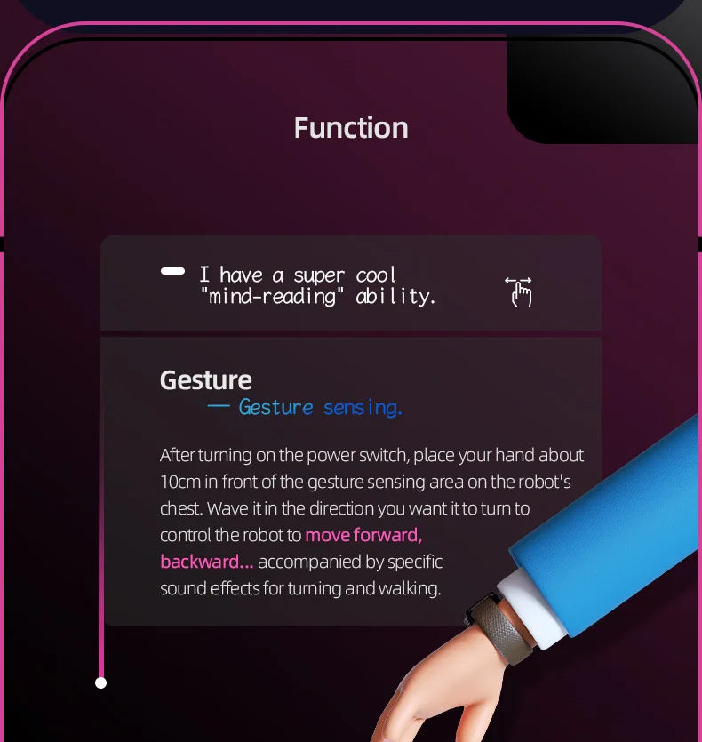 Interactive Gesture-Controlled Robot with Dance and Learning Modes