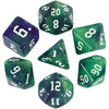 7-Piece Multicolor Polyhedral Dice Set for RPG and Tabletop Games