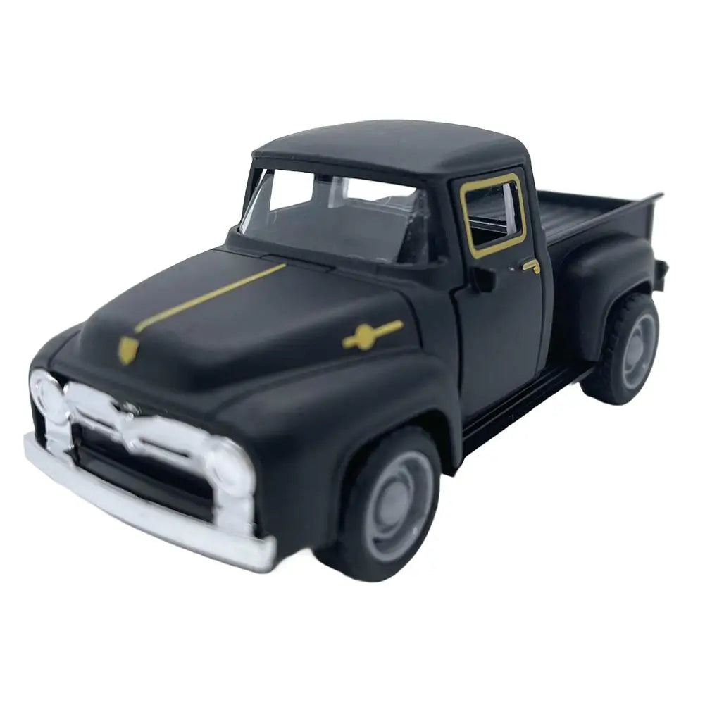 Vintage Red Die-Cast Metal Truck – Pull-Back Miniature Collectible
