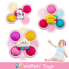 Suction Cup Spinning Top Sensory Toy for Babies & Toddlers