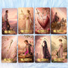 Pink Victorian Tarot Cards Deck – 78 Vintage Aesthetic Cards for Beginners