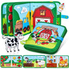 Soft Felt Farm Animal Busy Book for Toddlers