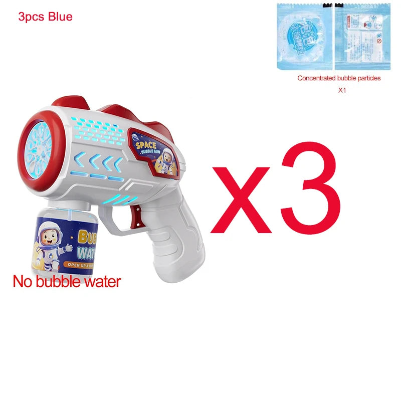 Astronaut Bubble Blaster - Automatic Bubble Machine Gun for Kids