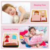 Montessori Busy Book for Toddlers – Quiet Activity Book with Life Skills & Pretend Play