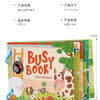 Montessori Toddler Busy Book with Matching Games