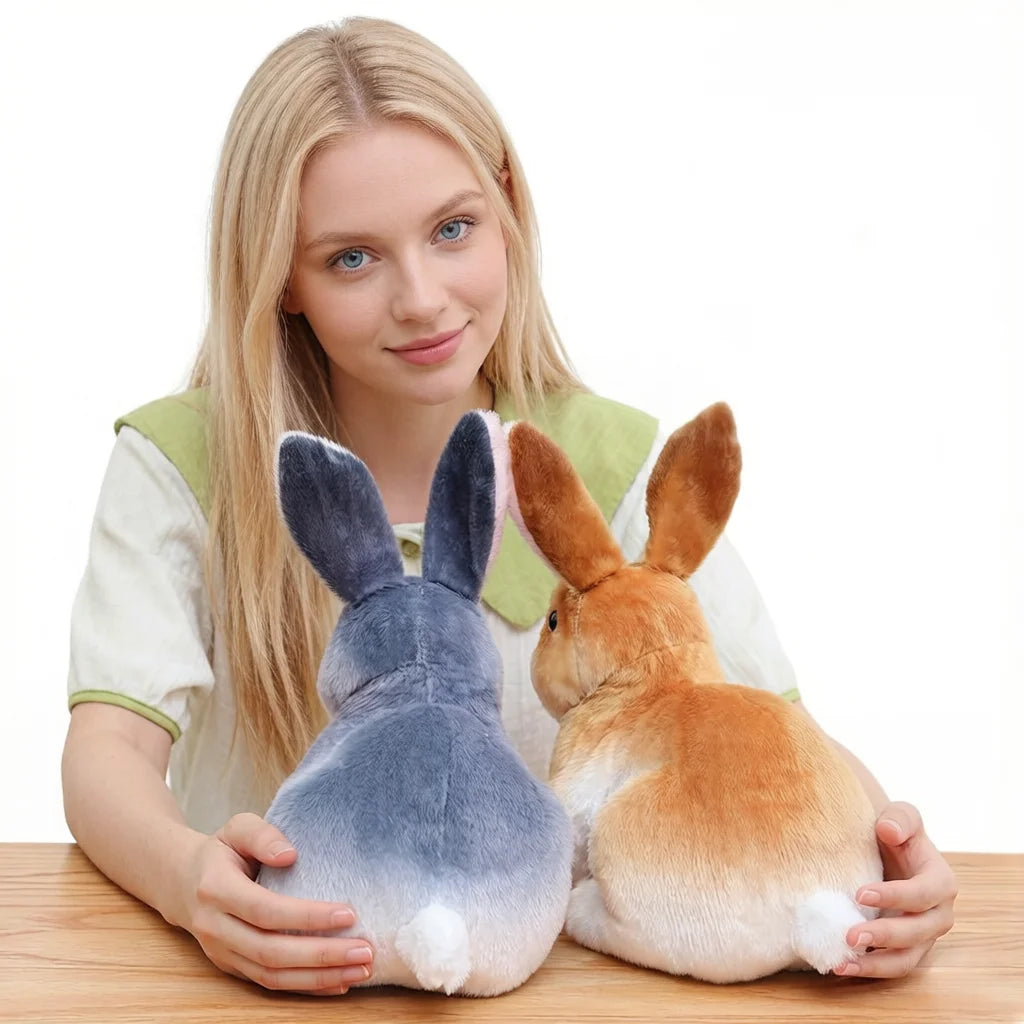 Lifelike Plush Bunny Rabbit Stuffed Animal