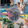 Electric Water Gun with Recoil and LED Flame Effects