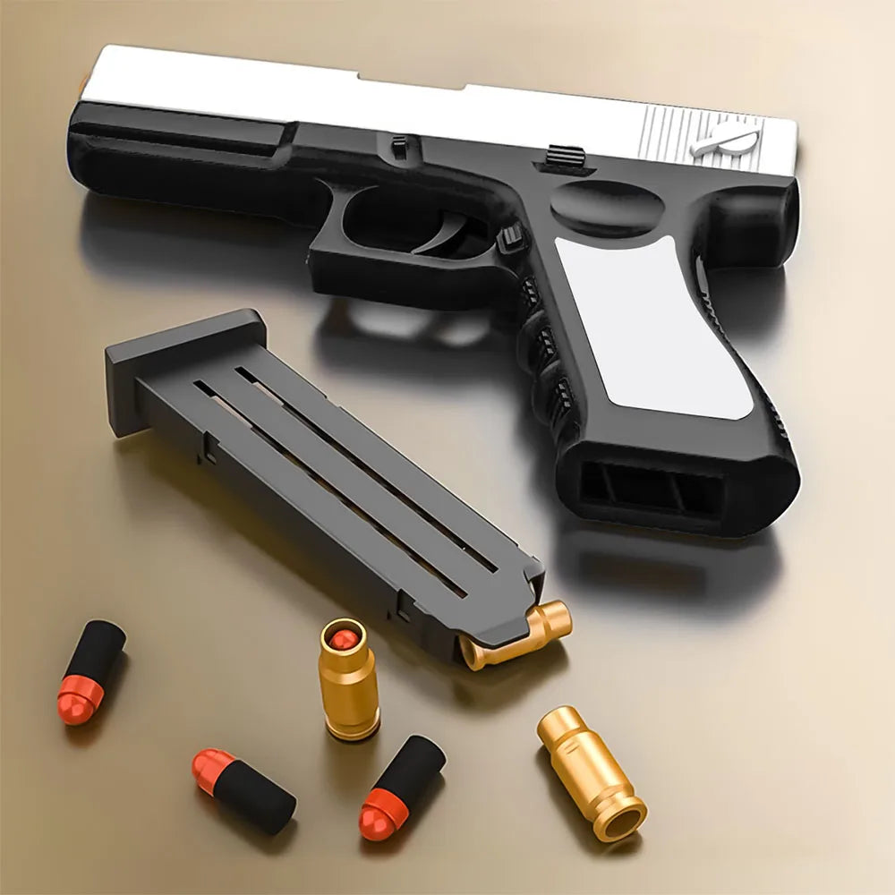 Foam Dart Blaster Toy Gun with Soft Bullets