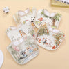 Cotton Baby Bibs with Adjustable Neck – Waterproof & Absorbent