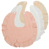Soft Muslin Cotton Baby Bibs (3-Pack) with Snap Closure