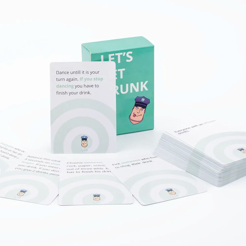 Let's Get Drunk Party Drinking Card Game