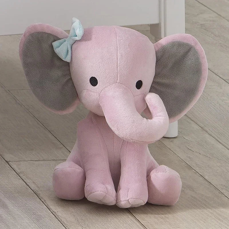 Soft Gray Elephant Plush Toy – Cuddly Stuffed Animal