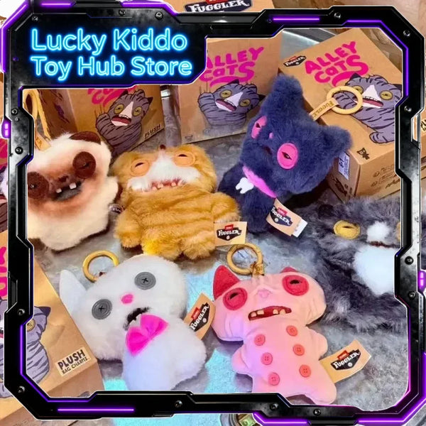 Fuggler Alley Cats Series Plush Keychain Blind Box