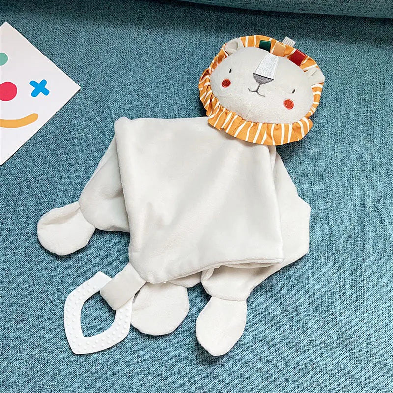 Cuddly Elephant Baby Comforter with Teether & Rattle