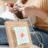 Bamboo Crochet Blocking Board with Grid