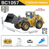 2.4G Remote Control Excavator with Lights and Sound Effects