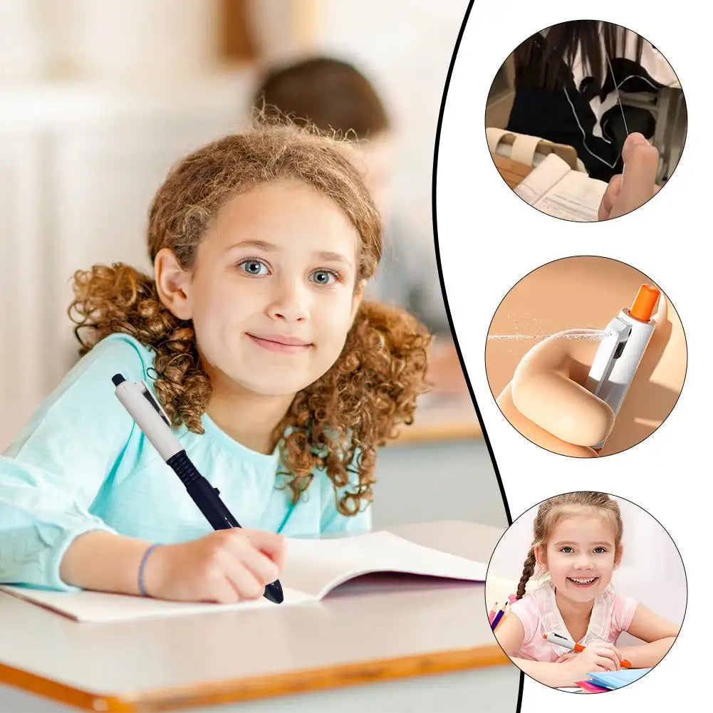 2-in-1 Water Spray Pen – Funny Prank Pen with Built-in Water Gun