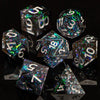 Handmade Resin Sharp Edge Dice Set for RPG Games