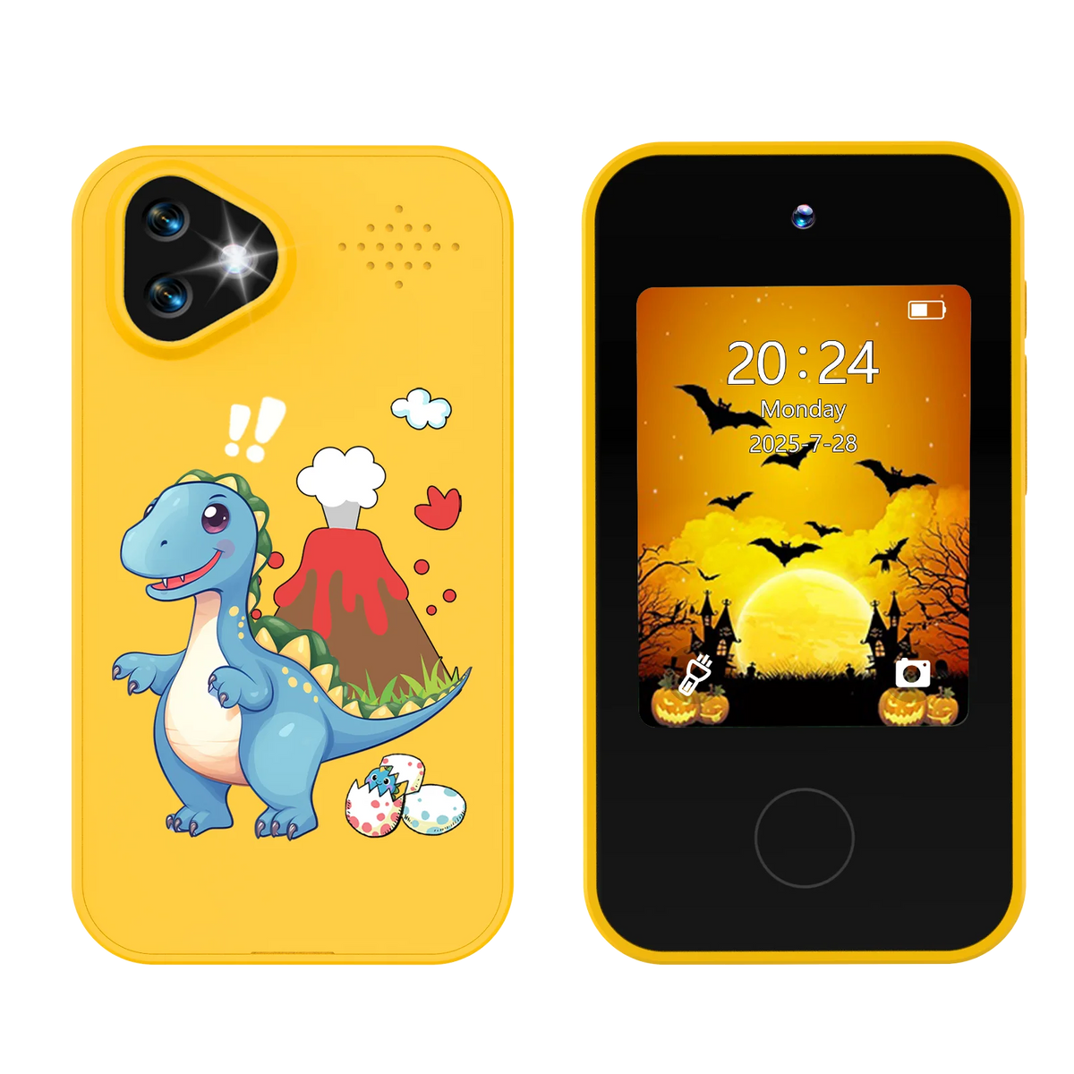 Kids Smart Phone Toy with Dual Cameras and Educational Games