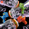 Dinosaur Bubble Gun – Automatic Light-Up Bubble Blower for Kids