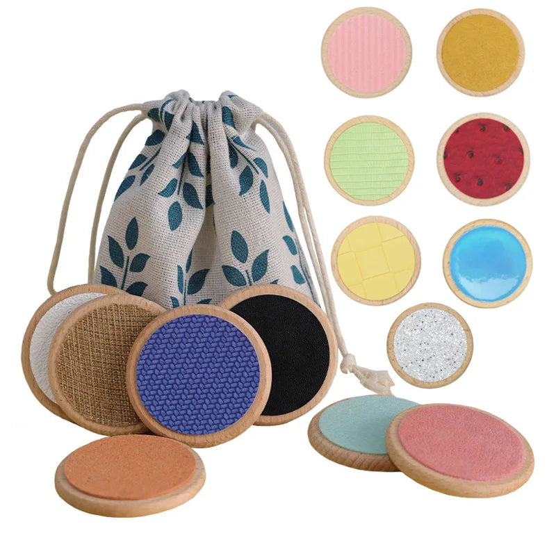 Montessori Tactile Matching Game for Sensory Learning
