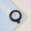 Colorful Silicone Nurse Pocket Watch with Brooch Pin