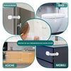Child Safety Cabinet Locks – Baby & Pet Proof Drawer Locks