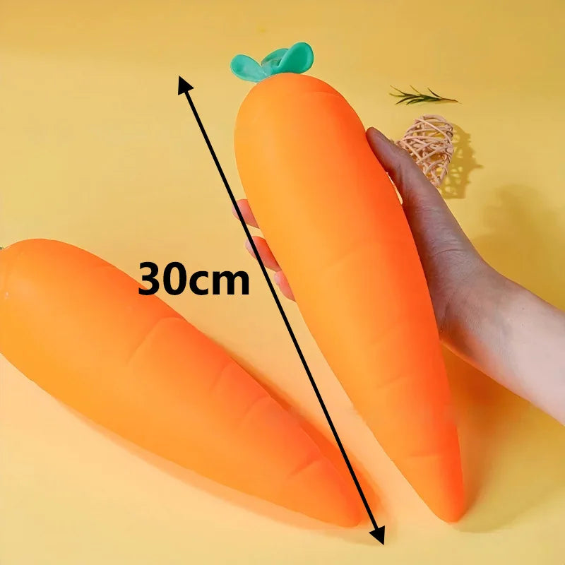 Stretchy Carrot Squeeze Toy for Stress Relief