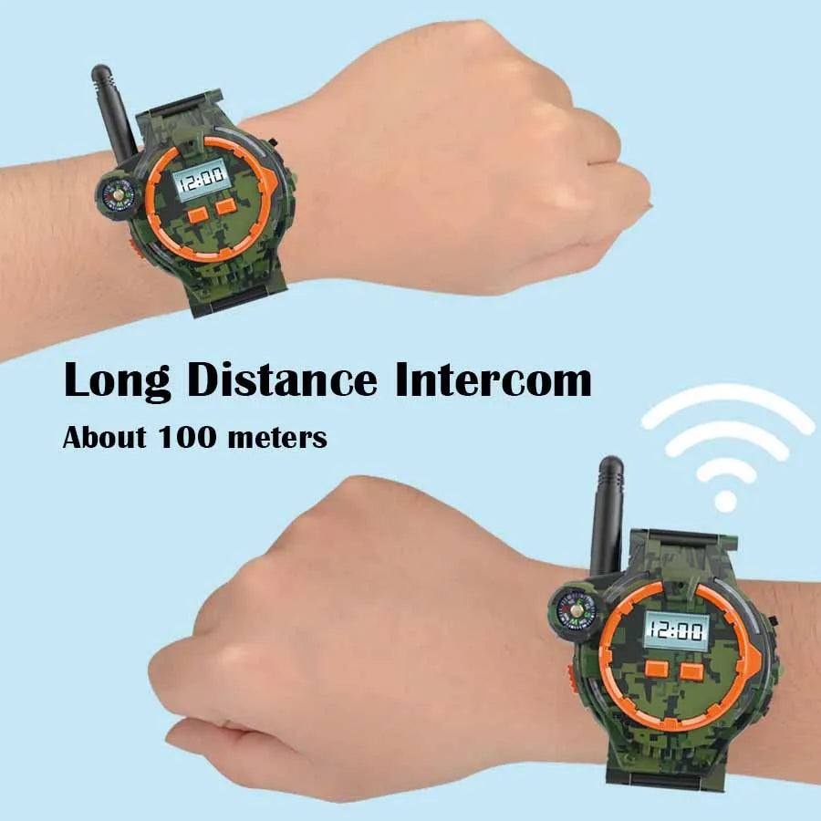 Kids Walkie-Talkie Watch Toy with Two-Way Radio