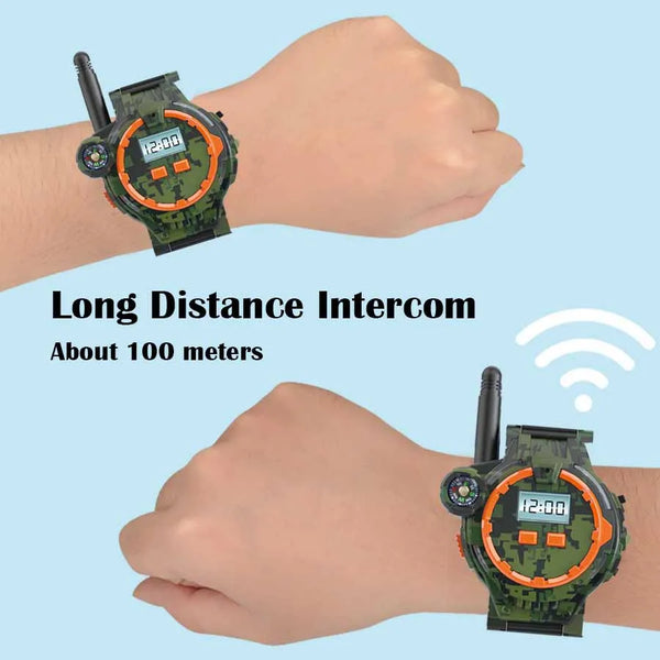 Kids Walkie-Talkie Watch Toy with Two-Way Radio