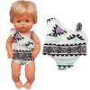 Adorable Romper Outfit Set for 16-Inch Dolls