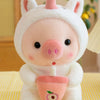 Cute Plush Pig Toy - Soft Pink Stuffed Animal