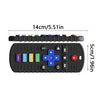Silicone Remote Control Teether for Baby Soothing