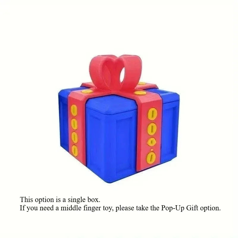 Pop-Up Middle Finger Prank Gift Box