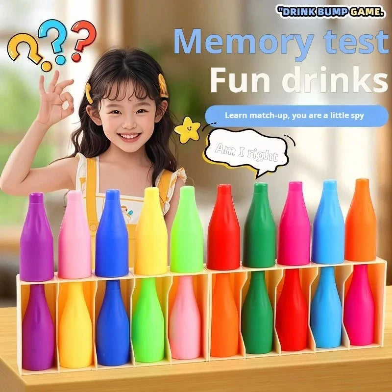 Memory & Logic Bottle Guessing Game for Kids