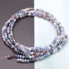 Mixed-Color Rondelle Glass Beads for Jewelry Making