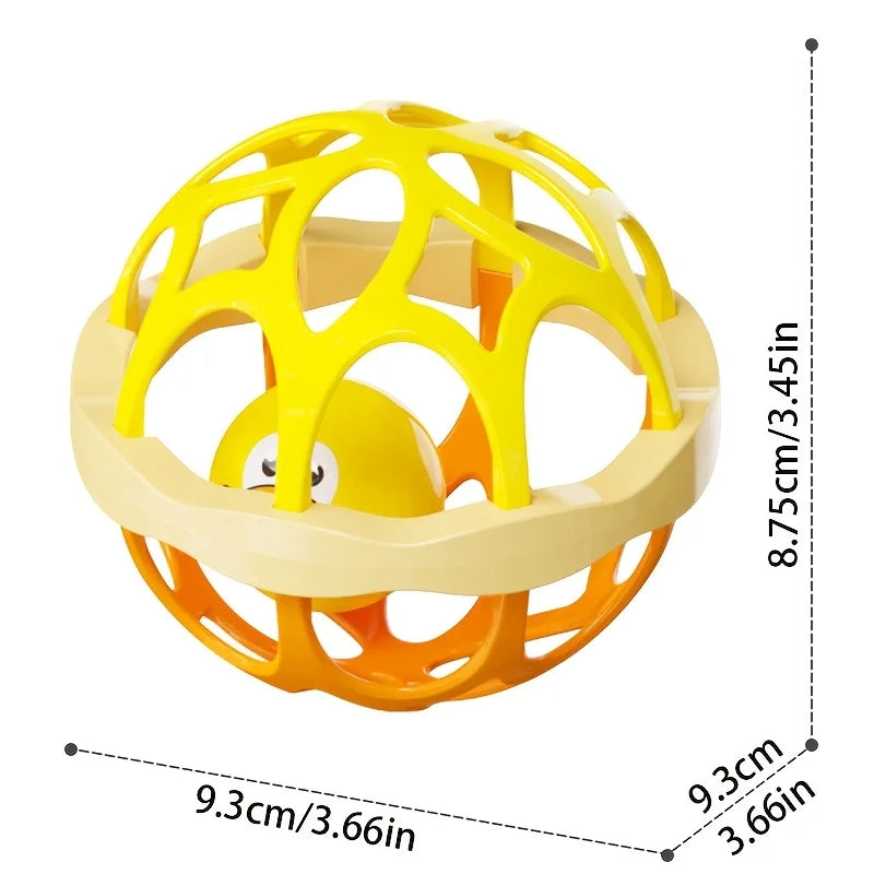 Baby Sensory Rattle Toy Set with Spinning Stacker